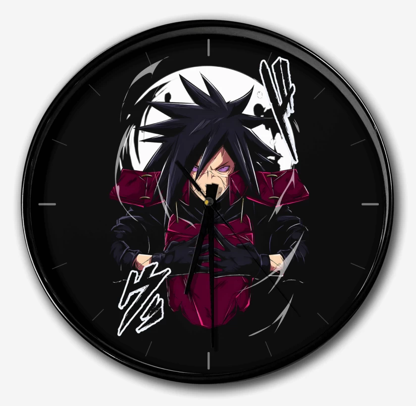 Reloj Negro de Naruto Madara Uchiha