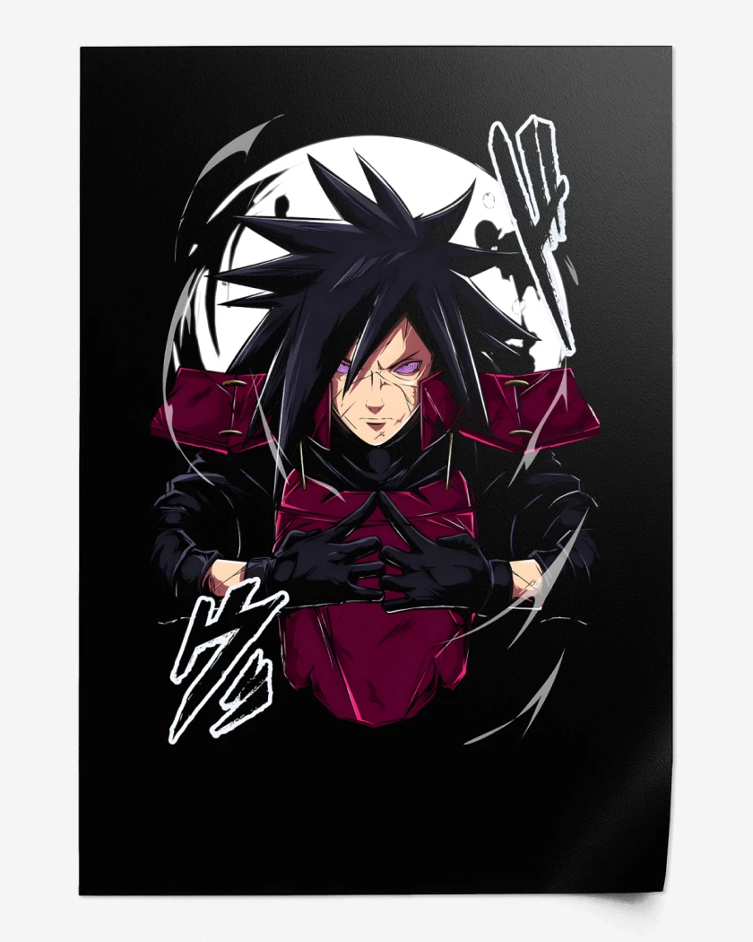 Print Naruto Madara Uchiha