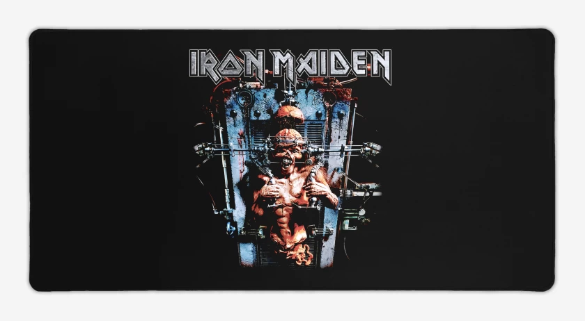 Mouse pad Gamer Negro de Iron Maiden The XFACTOR