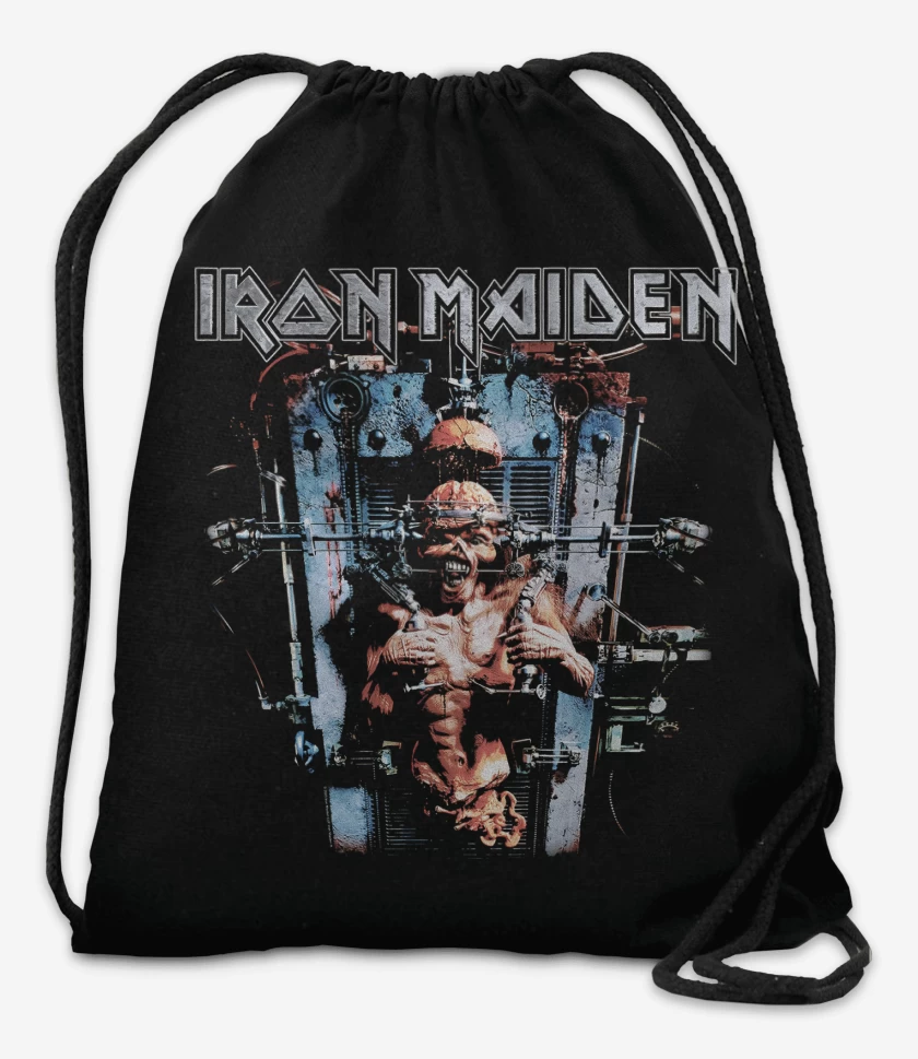 Mochila Negro de Iron Maiden The XFACTOR