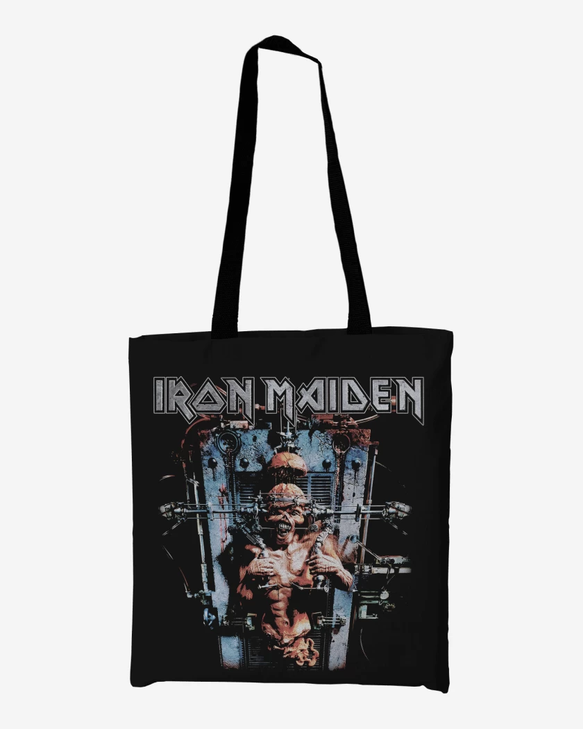Totebag Negro de Iron Maiden The XFACTOR