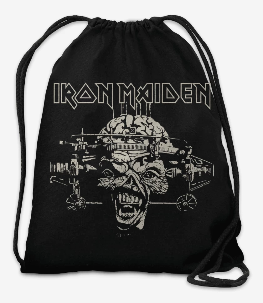 Mochila Negro de Iron Maiden Eddie XFACTOR