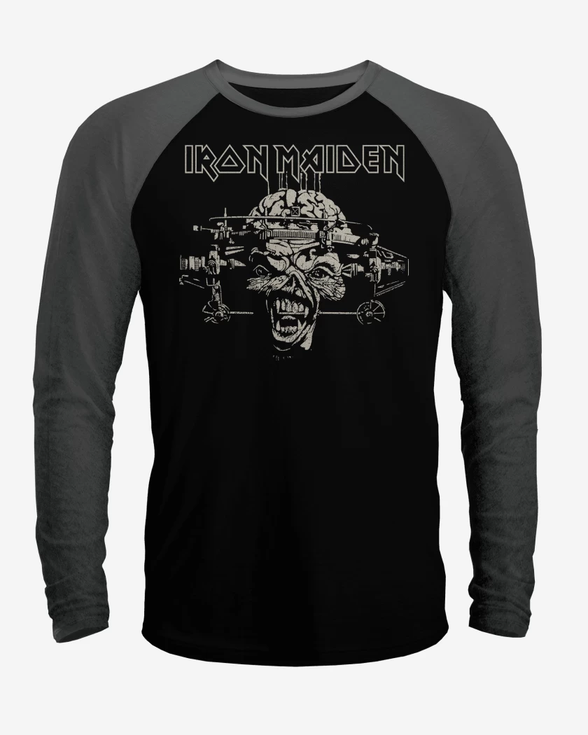 Polera Raglan Iron Maiden Eddie XFACTOR
