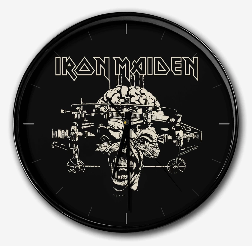Reloj Negro de Iron Maiden Eddie XFACTOR