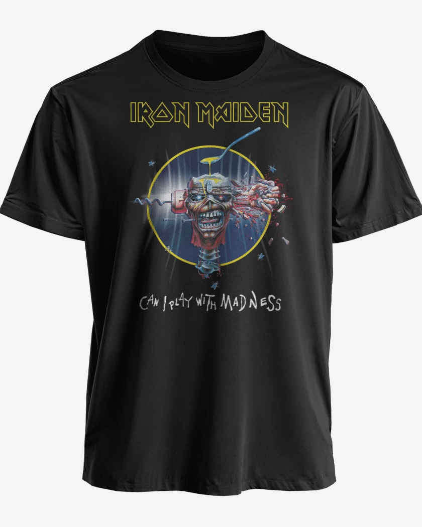 Polera Iron Maiden Can I Play with Madeness