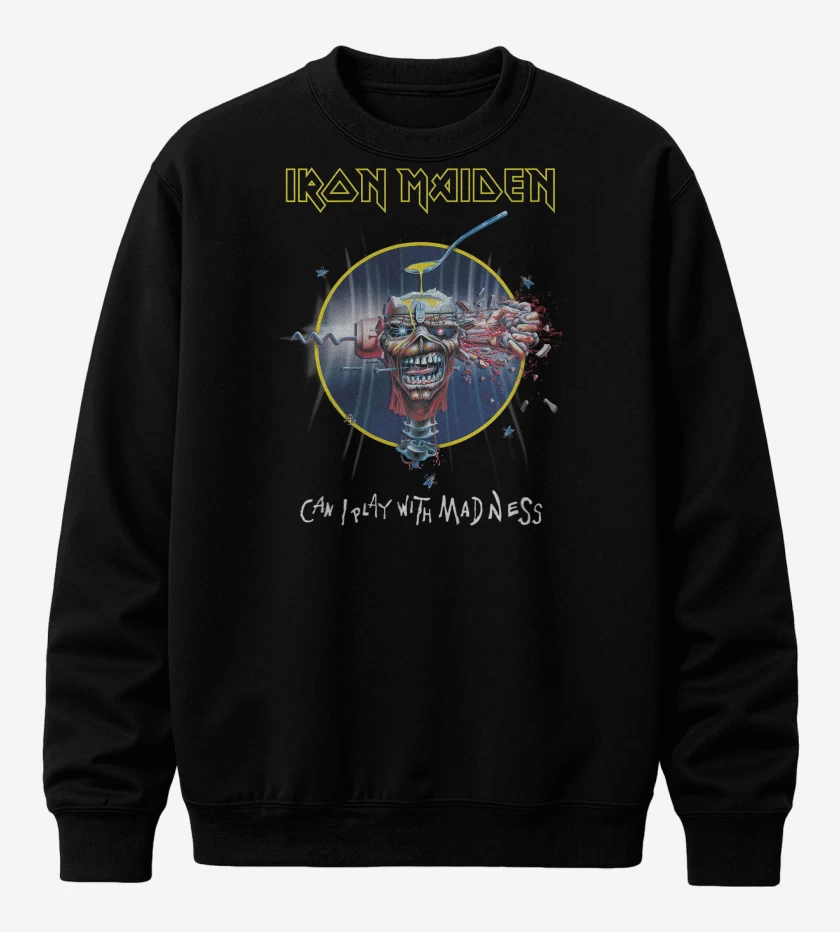 Poleron polo Iron Maiden Can I Play with Madeness