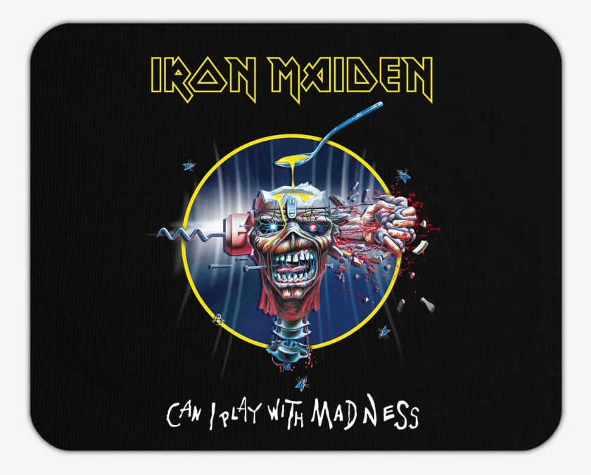 Mousepad Iron Maiden Can I Play with Madeness