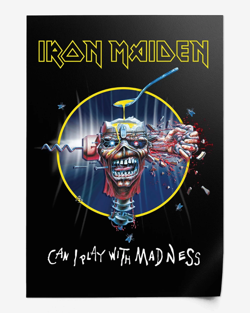 Print Iron Maiden Can I Play with Madeness