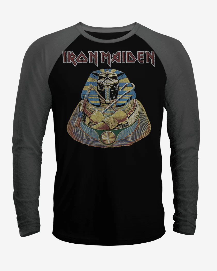 Polera Raglan Iron Maiden Faraon