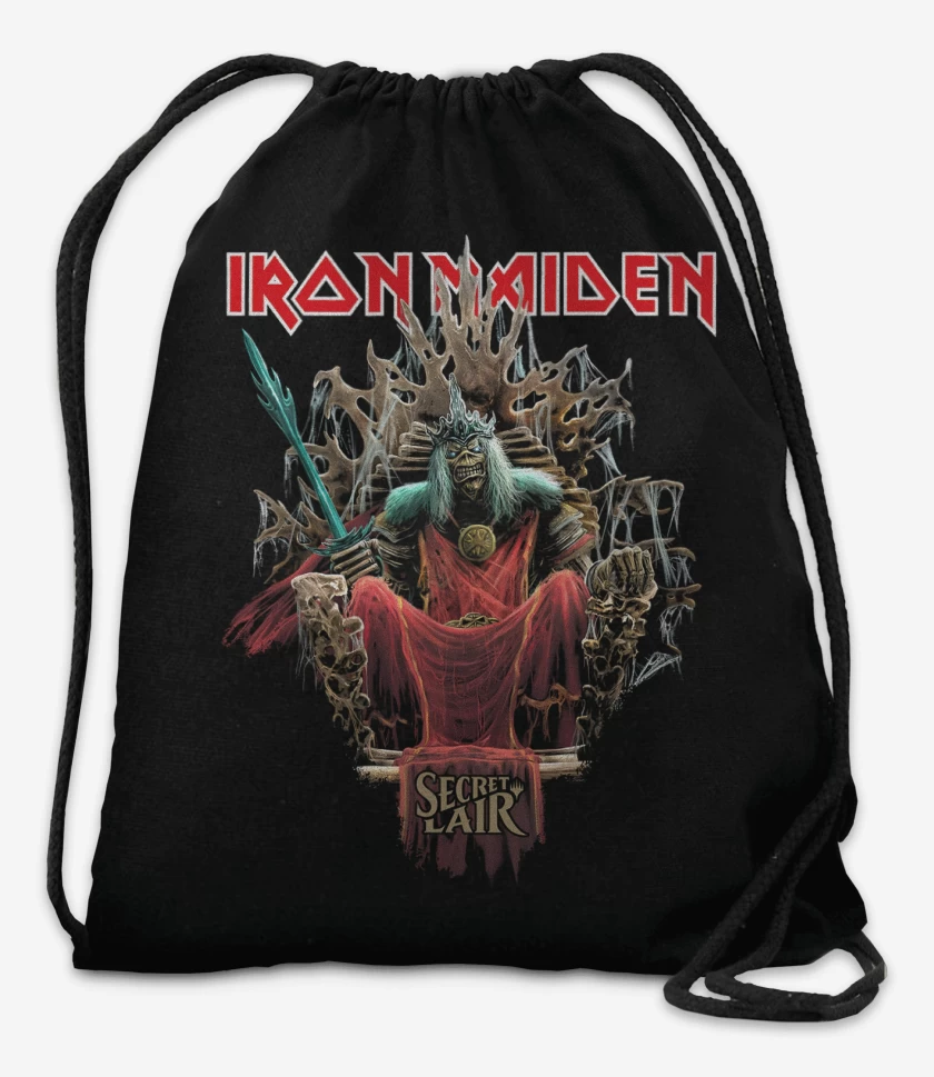 Mochila Negro de Iron Maiden Nekusar Magic
