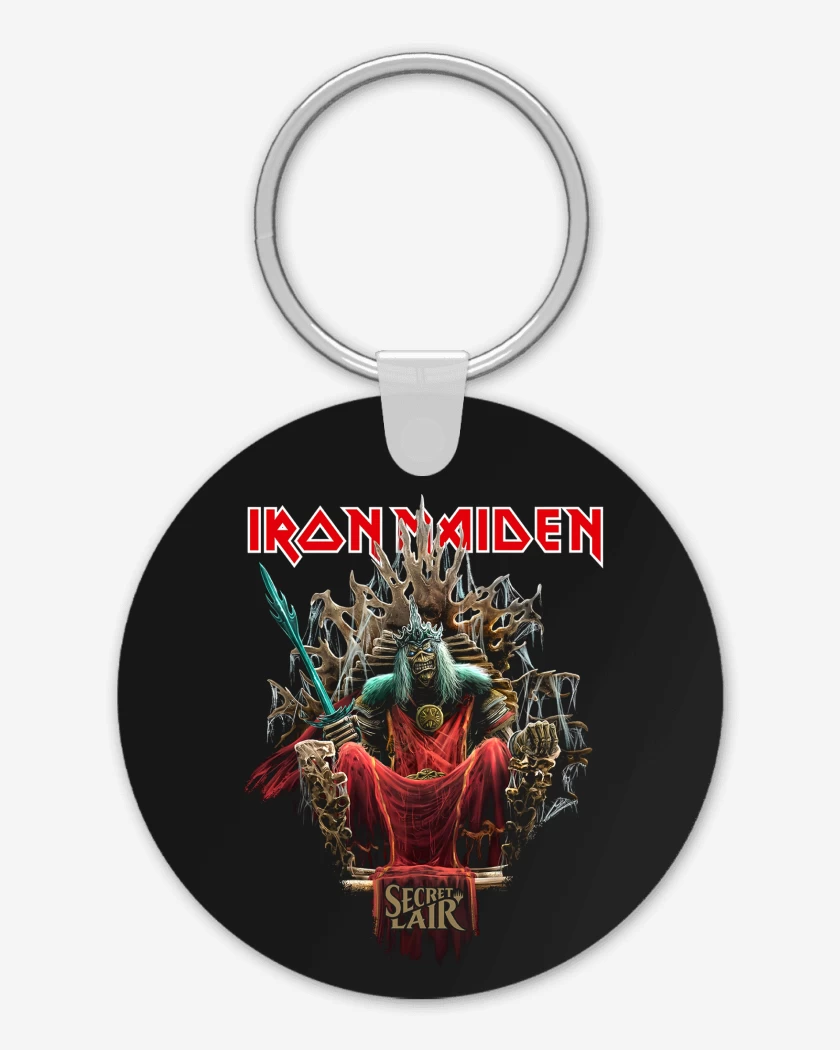 Llavero Negro de Iron Maiden Nekusar Magic