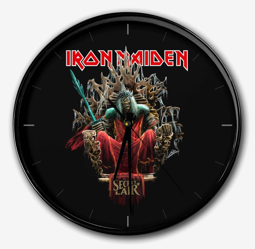 Reloj Negro de Iron Maiden Nekusar Magic