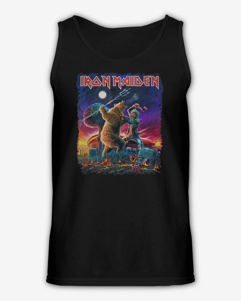 Sudadera Iron Maiden Madrid