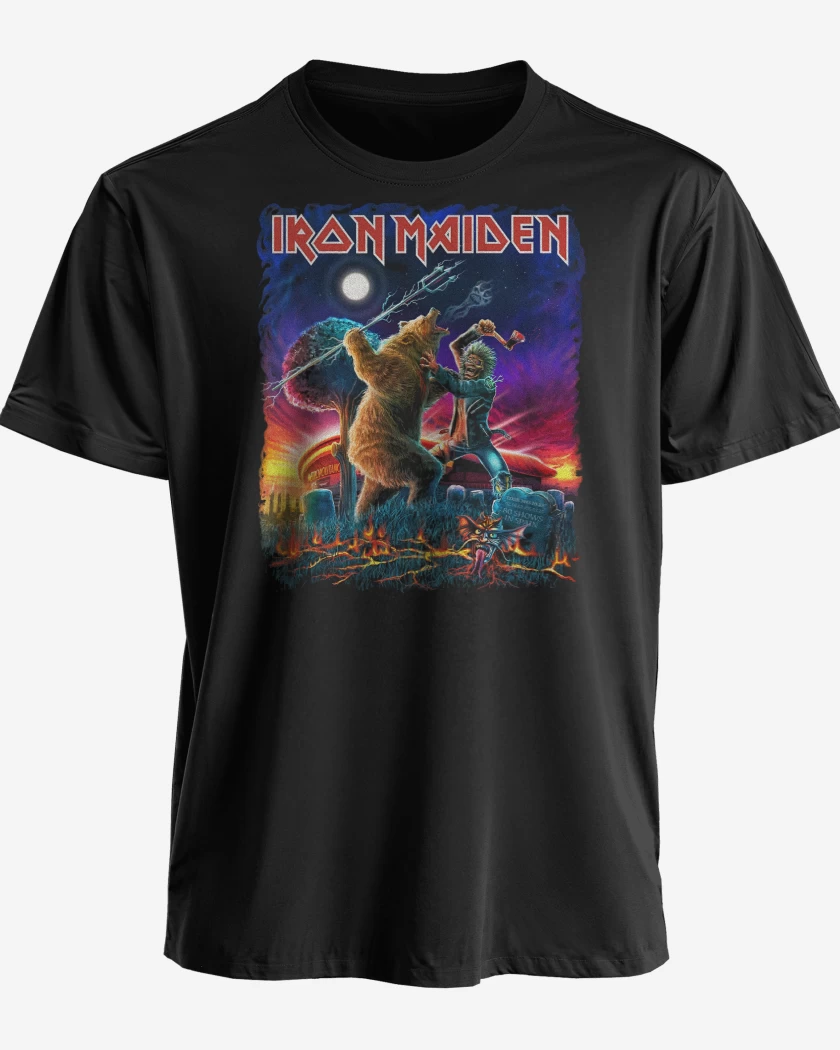 Polera Iron Maiden Madrid