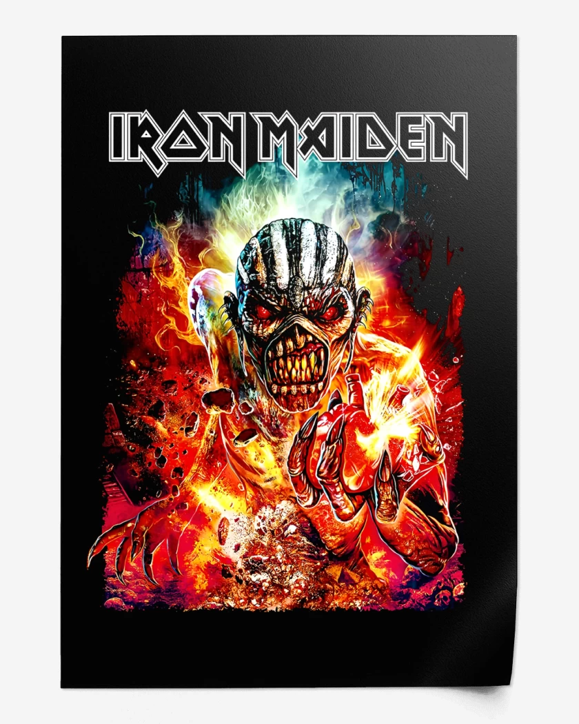 Print Iron Maiden Book