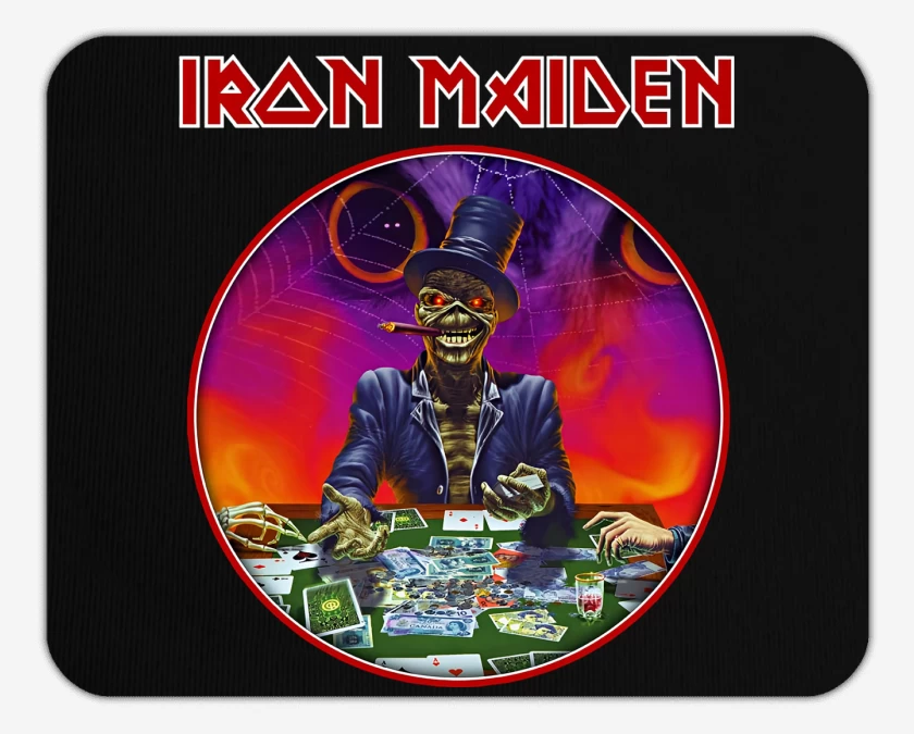 Mousepad Iron Maiden Poker