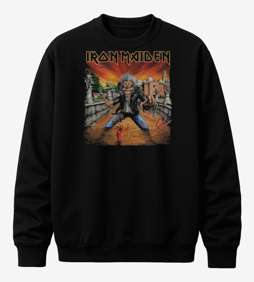 Poleron polo Iron Maiden Eddie Killer