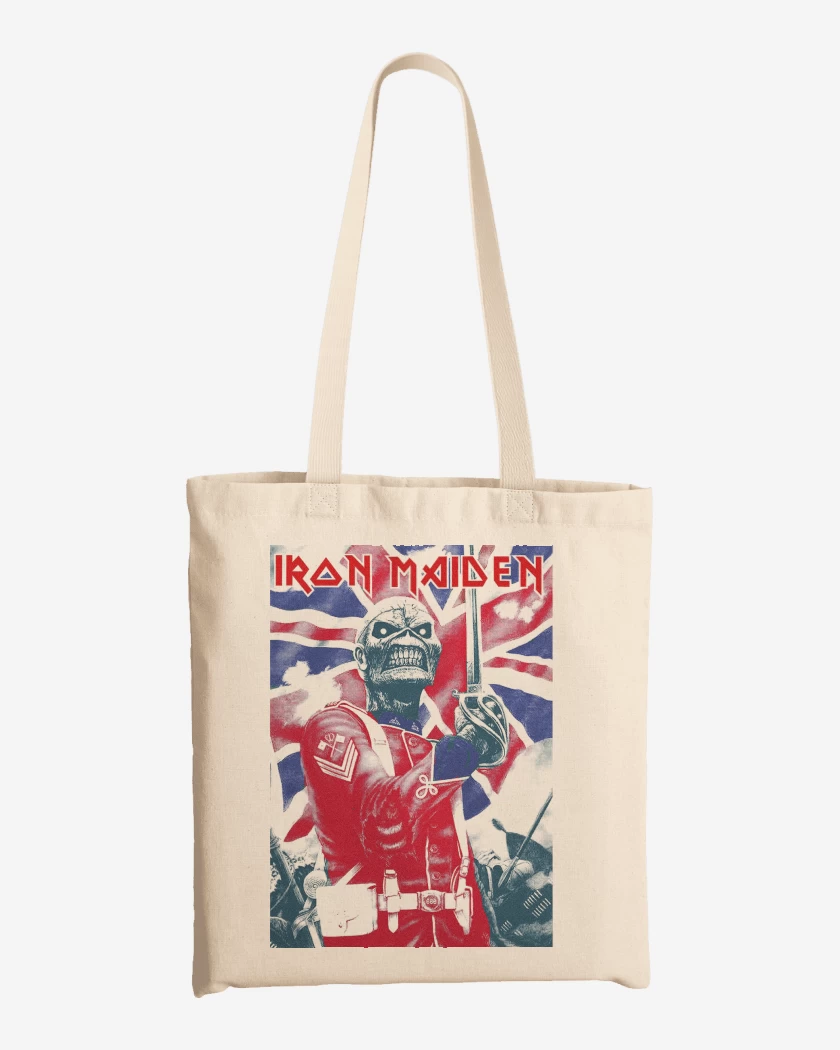Totebag Iron Maiden EDDIE Soldier