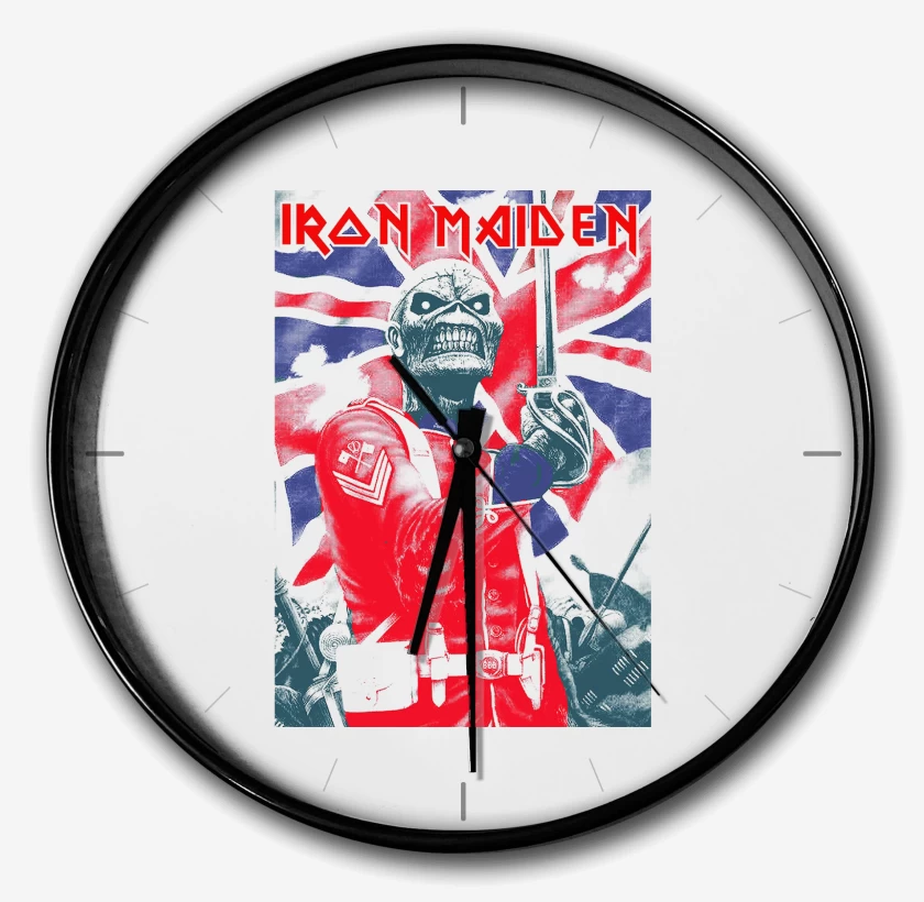 Reloj Blanco de Iron Maiden EDDIE Soldier