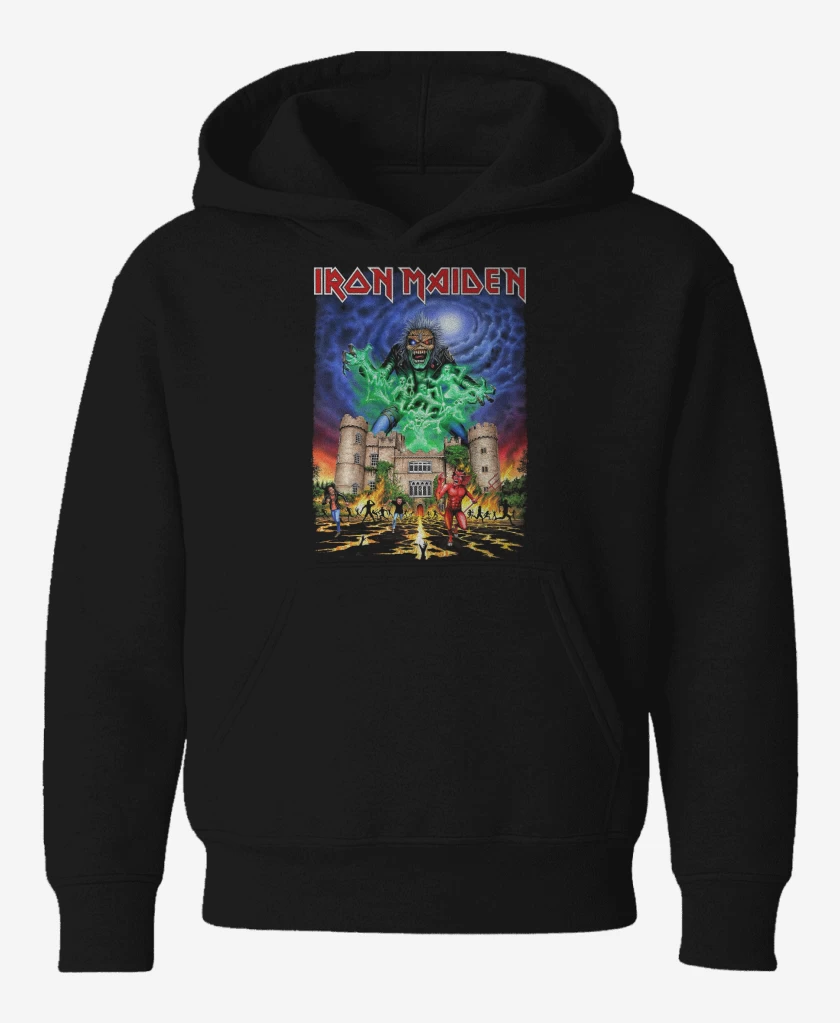 Poleron de niño Negro de Iron Maiden Castle