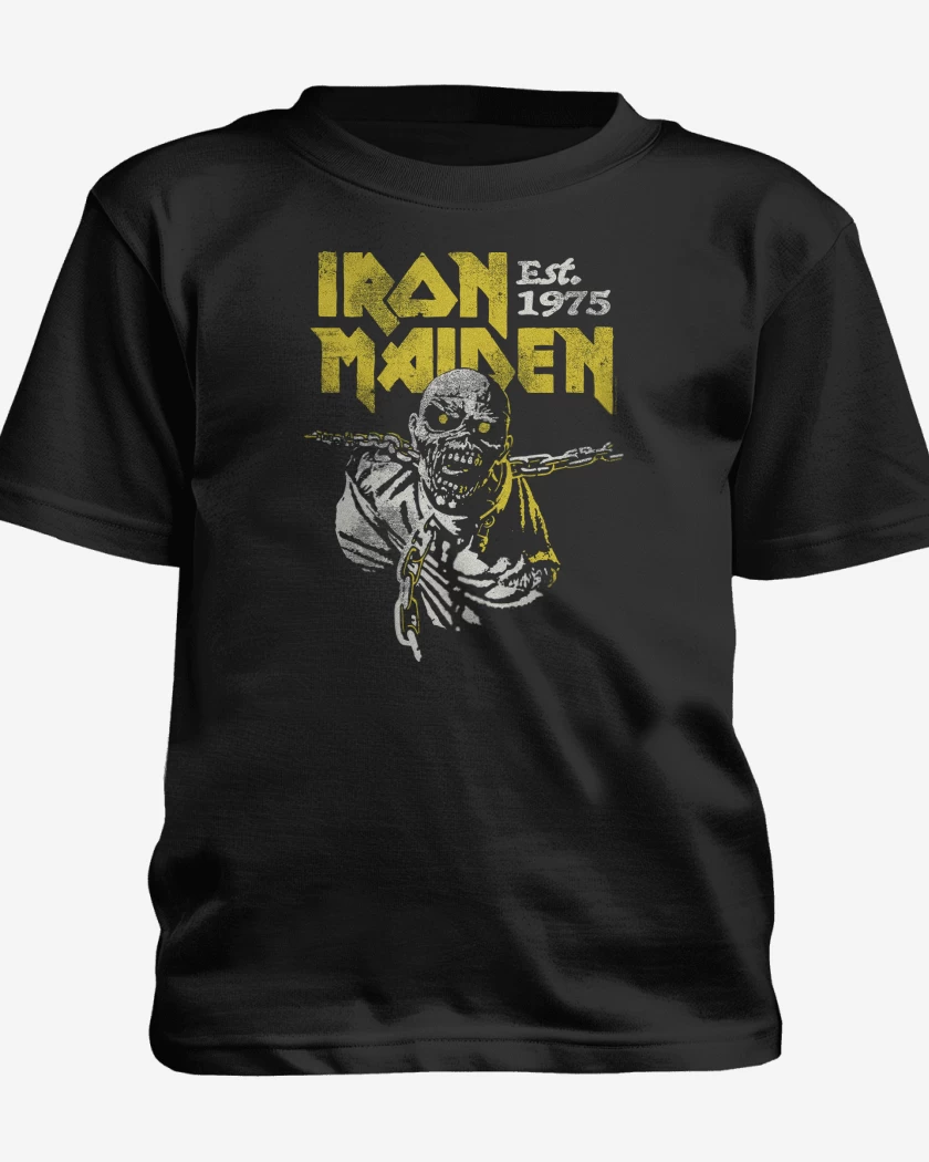 Polera de niño Negro de Iron Maiden Piece 