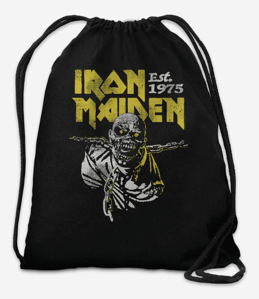 Mochila Negro de Iron Maiden Piece 