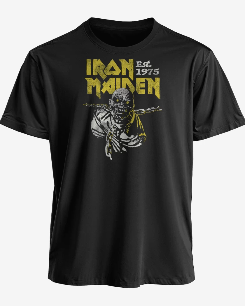 Polera premium Negro de Iron Maiden Piece 