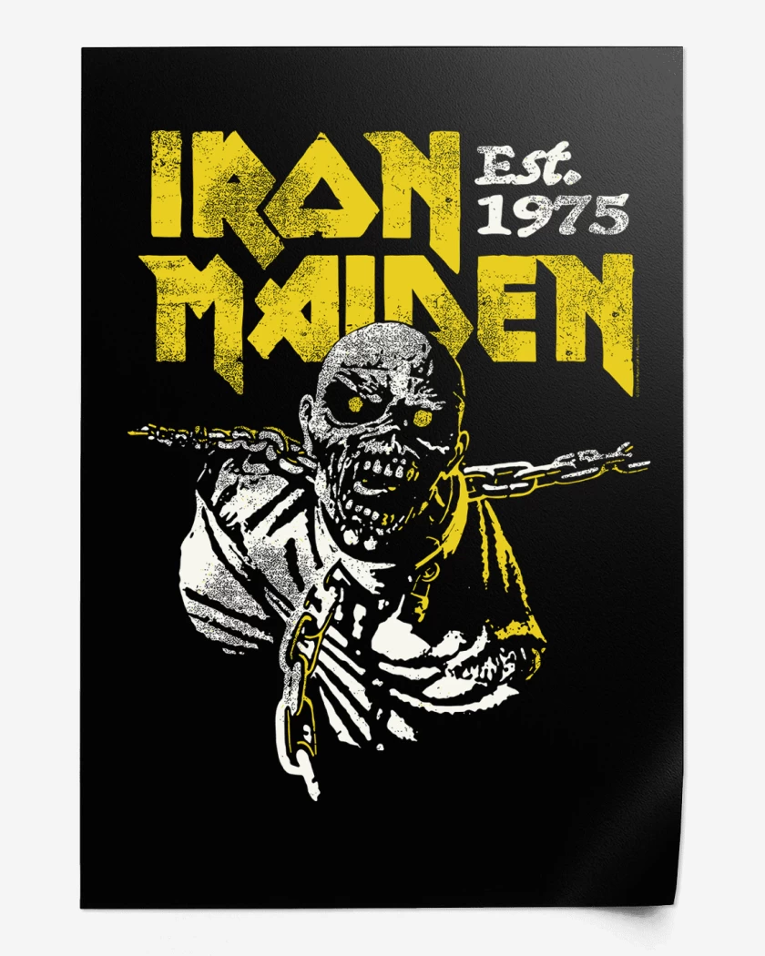Print Iron Maiden Piece 