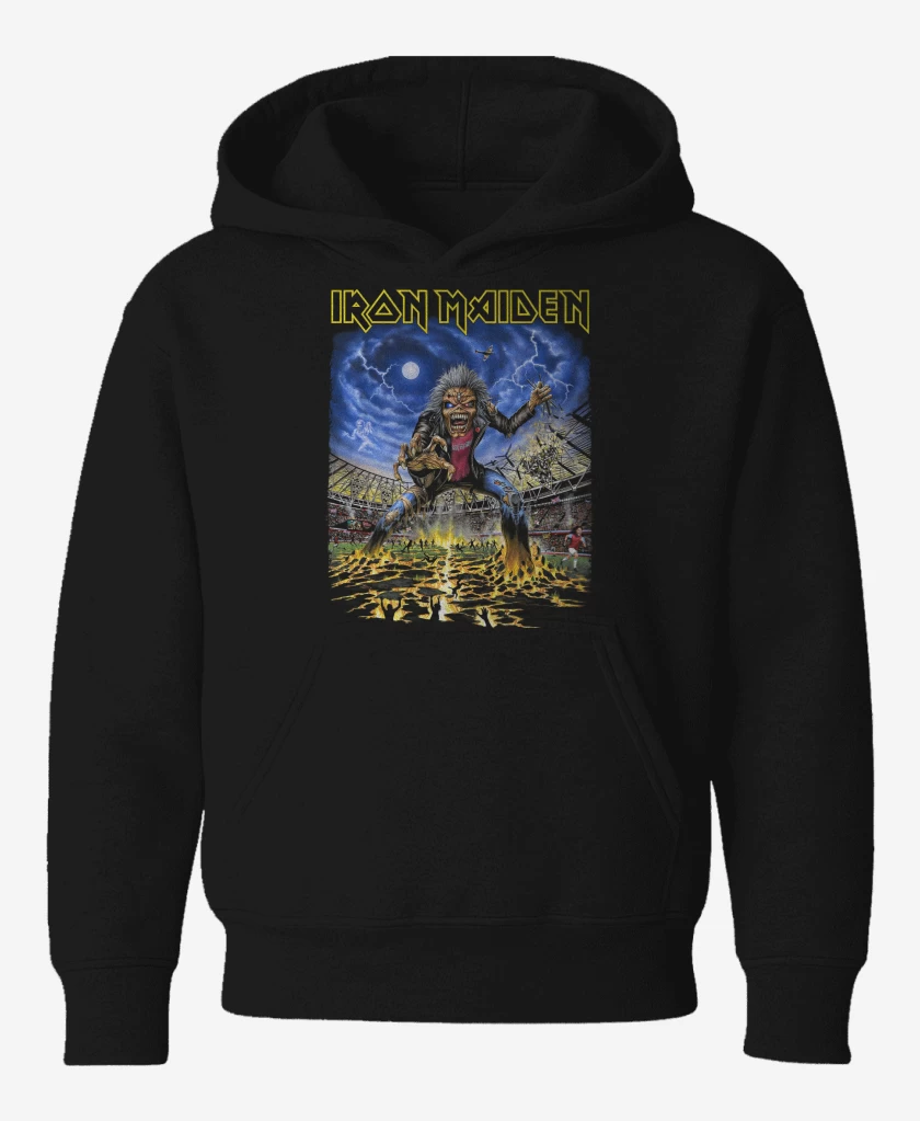 Poleron de niño Negro de Iron Maiden West Ham