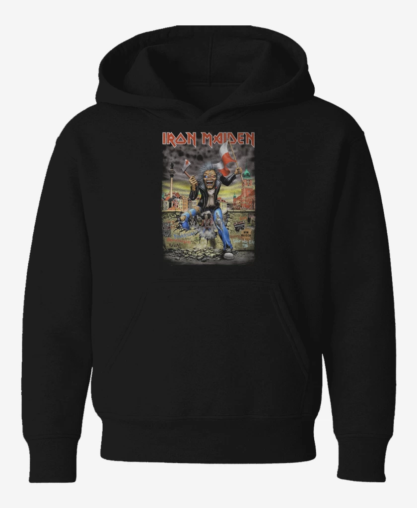 Poleron de niño Negro de Iron Maiden Polonia