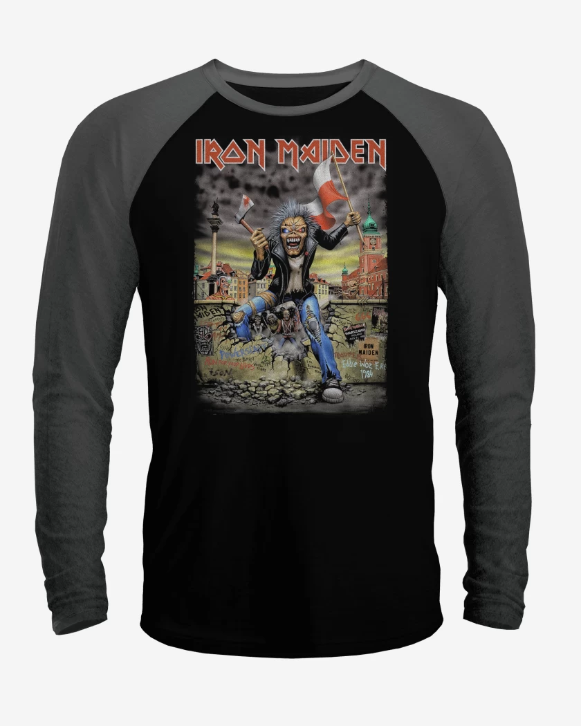 Polera Raglan Iron Maiden Polonia