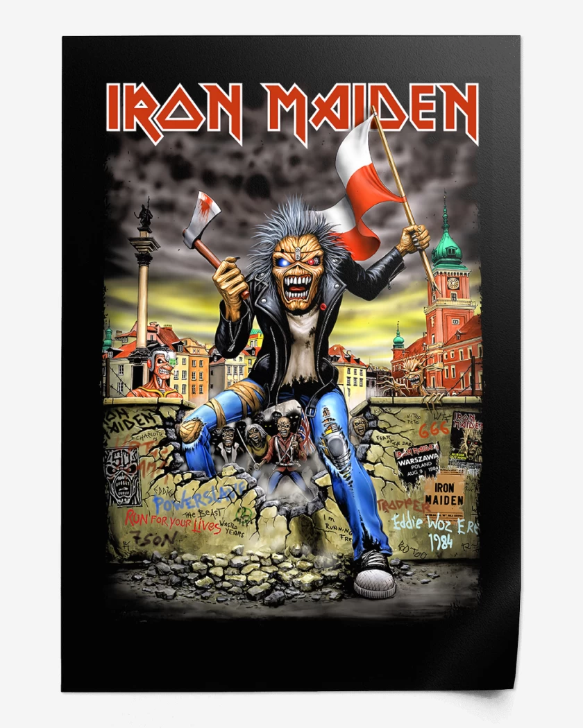 Print Iron Maiden Polonia