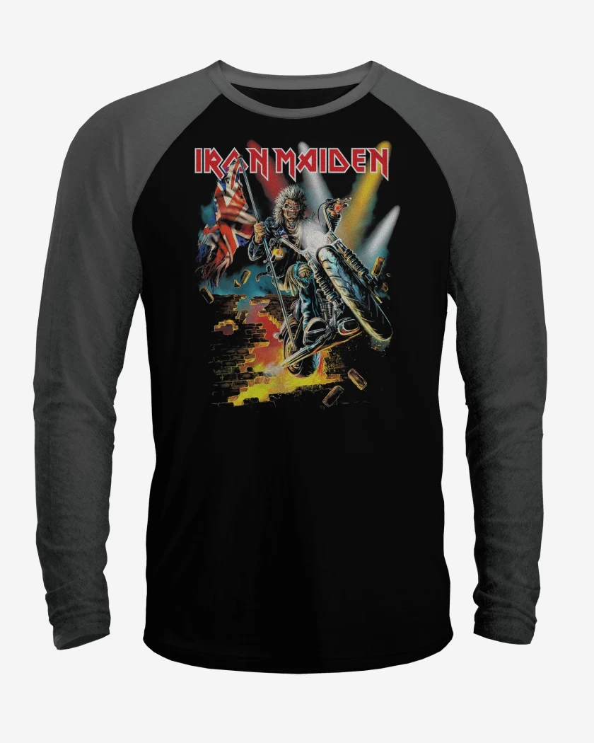 Polera Raglan Iron Maiden Eddie England