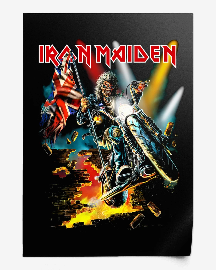Print Iron Maiden Eddie England