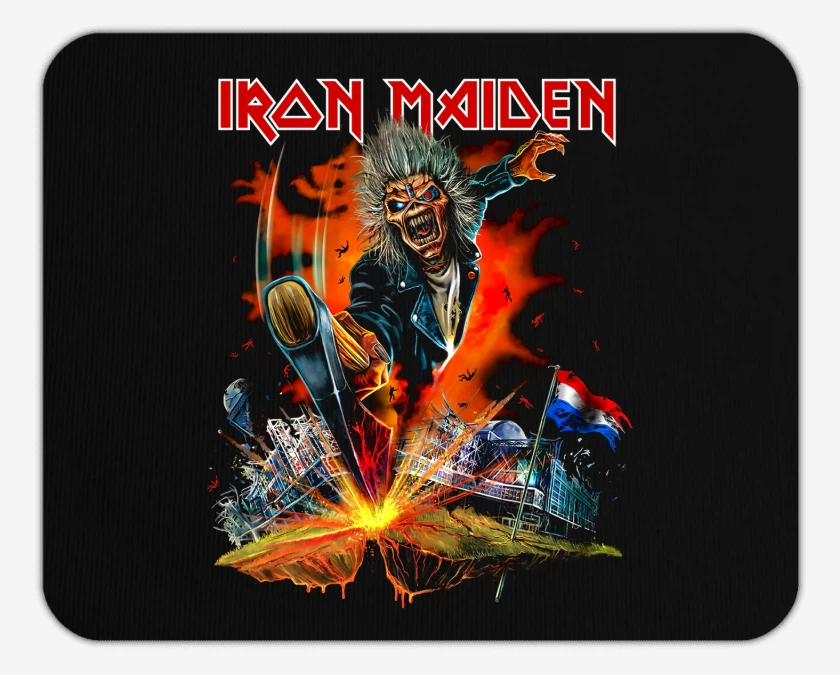 Mousepad Iron Maiden Paises Bajos
