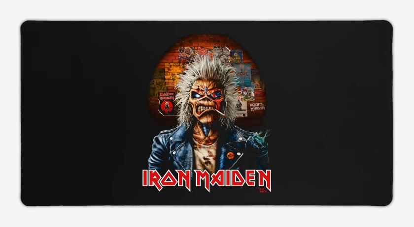 Mouse pad Gamer Iron Maiden Eddie Wall