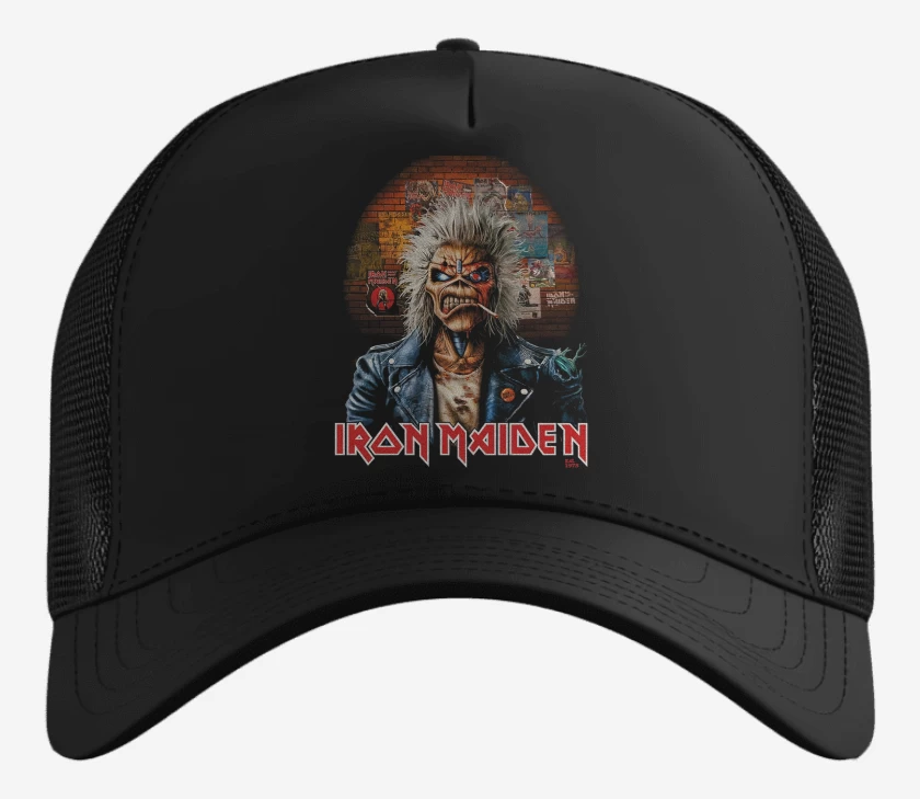 Gorro Iron Maiden Eddie Wall
