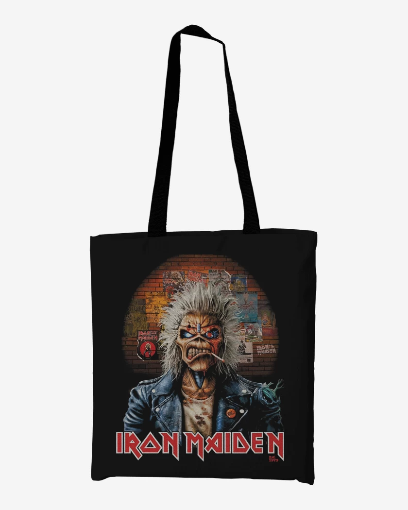 Totebag Iron Maiden Eddie Wall