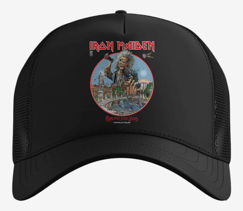 Gorro Iron Maiden Run For Your Lives World