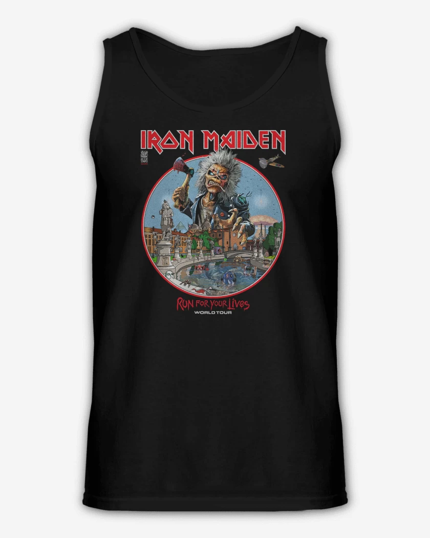 Sudadera Iron Maiden Run For Your Lives World