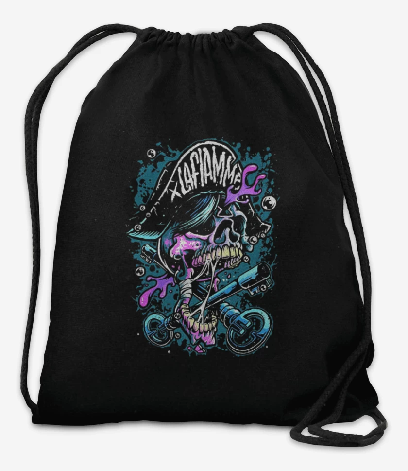 Mochila Negro de La flamme