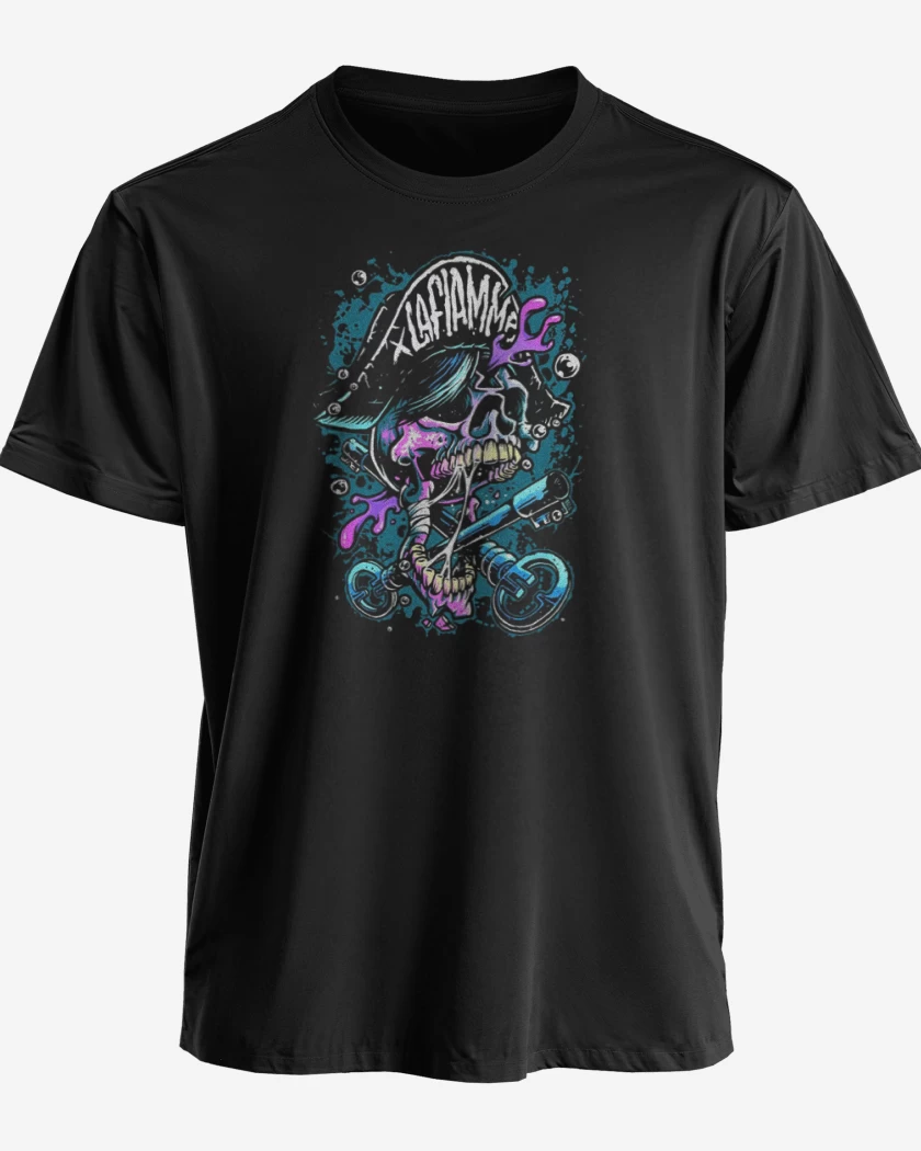 Polera premium Negro de La flamme