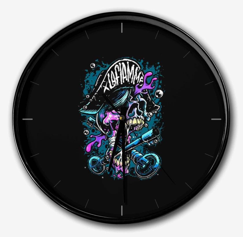 Reloj Negro de La flamme