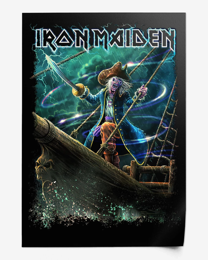 Print Iron Maiden Rime of the Ancient Mariner