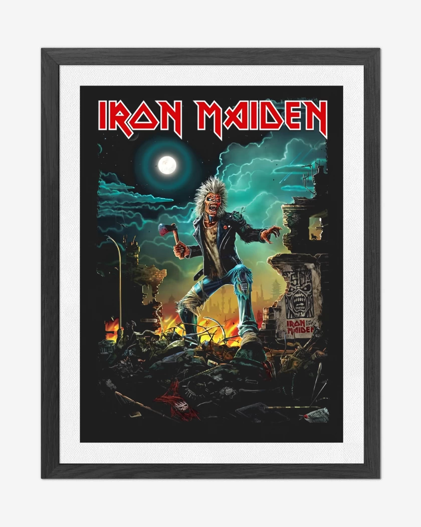 Cuadro decorativo Negro de Run for your Lives Eddie