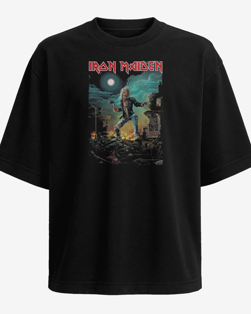 Polera Oversize Run for your Lives Eddie