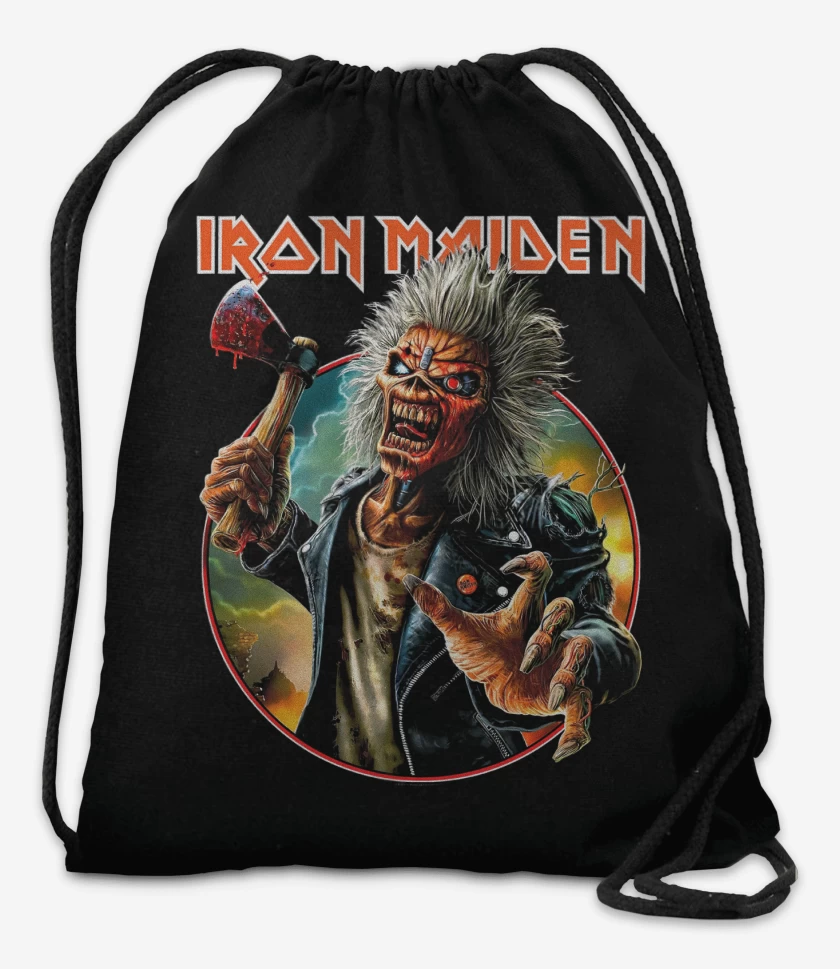 Mochila Iron Maiden Eddie Run For Your Lives
