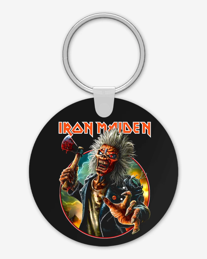 Llavero Iron Maiden Eddie Run For Your Lives