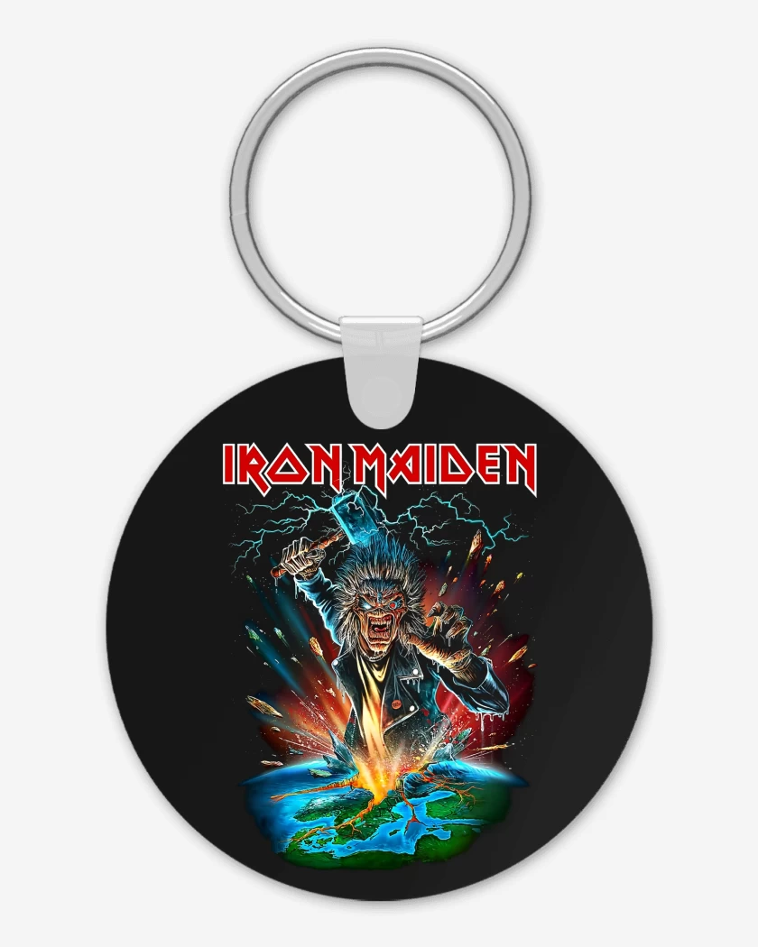 Llavero Negro de Iron Maiden Eddie Thor