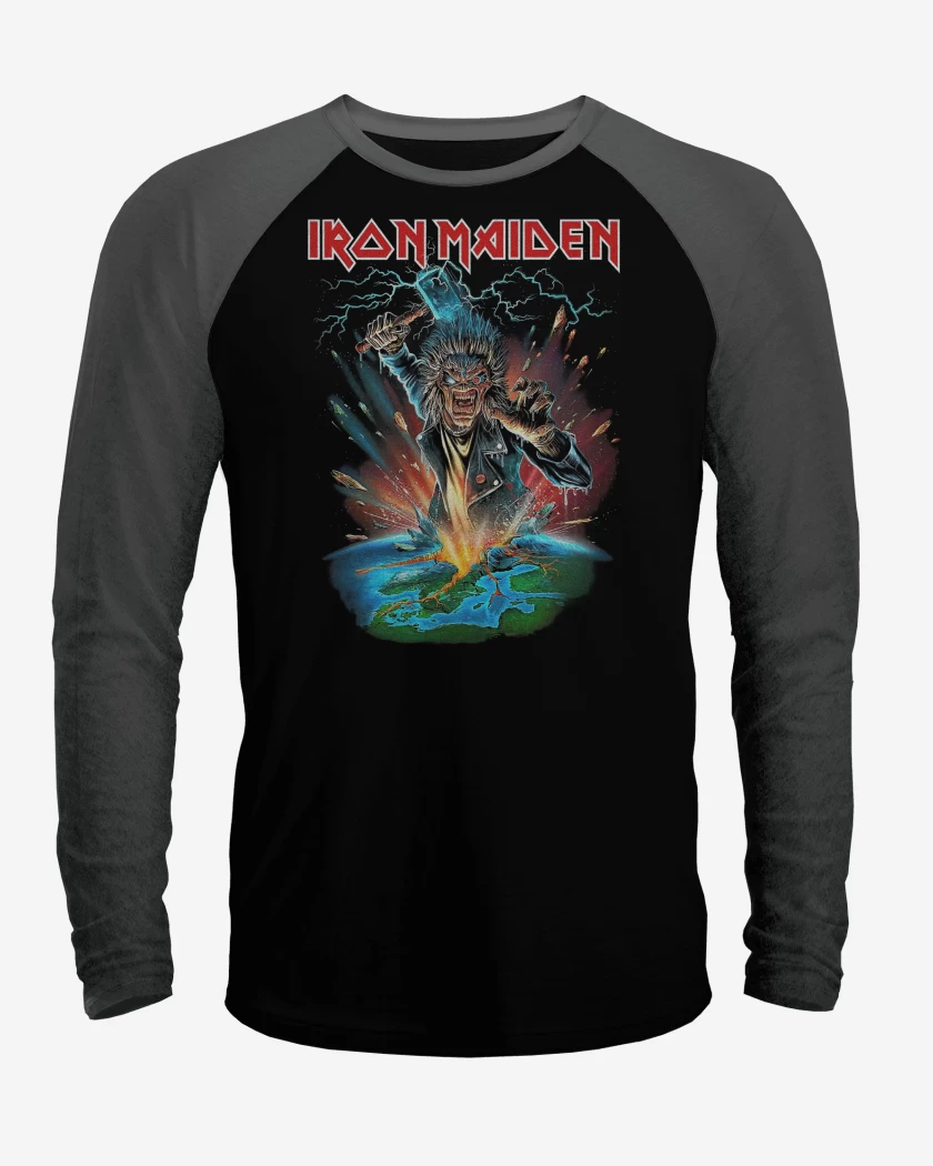 Polera Raglan Iron Maiden Eddie Thor